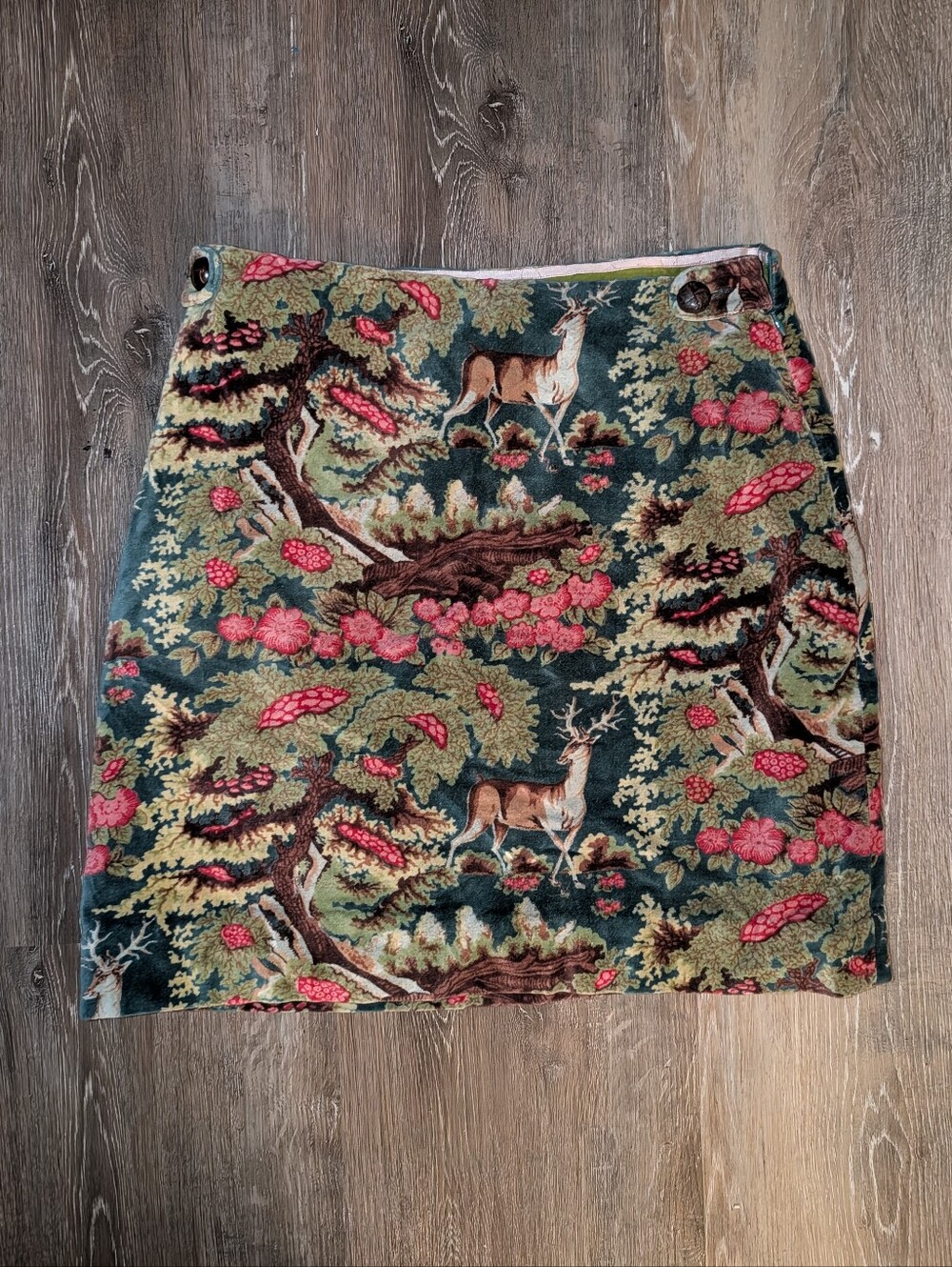 Anthropologie Woodland Creature Mini Skirt